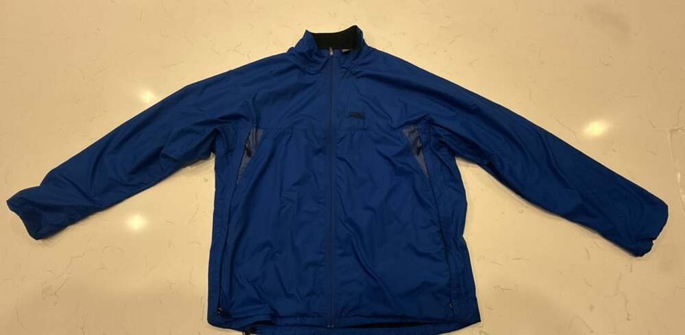 Patagonia Windbreaker Jacket Size XL Blue Lightweight Zip Up